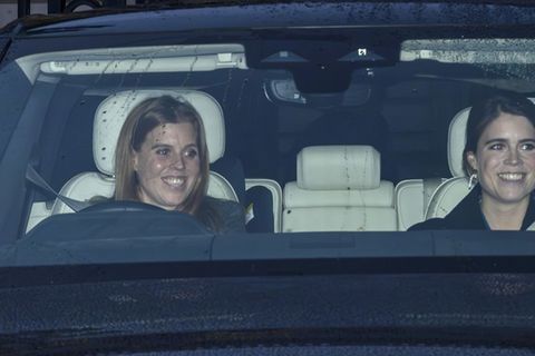 Britische Royals kommen zum Weihnachtsessen