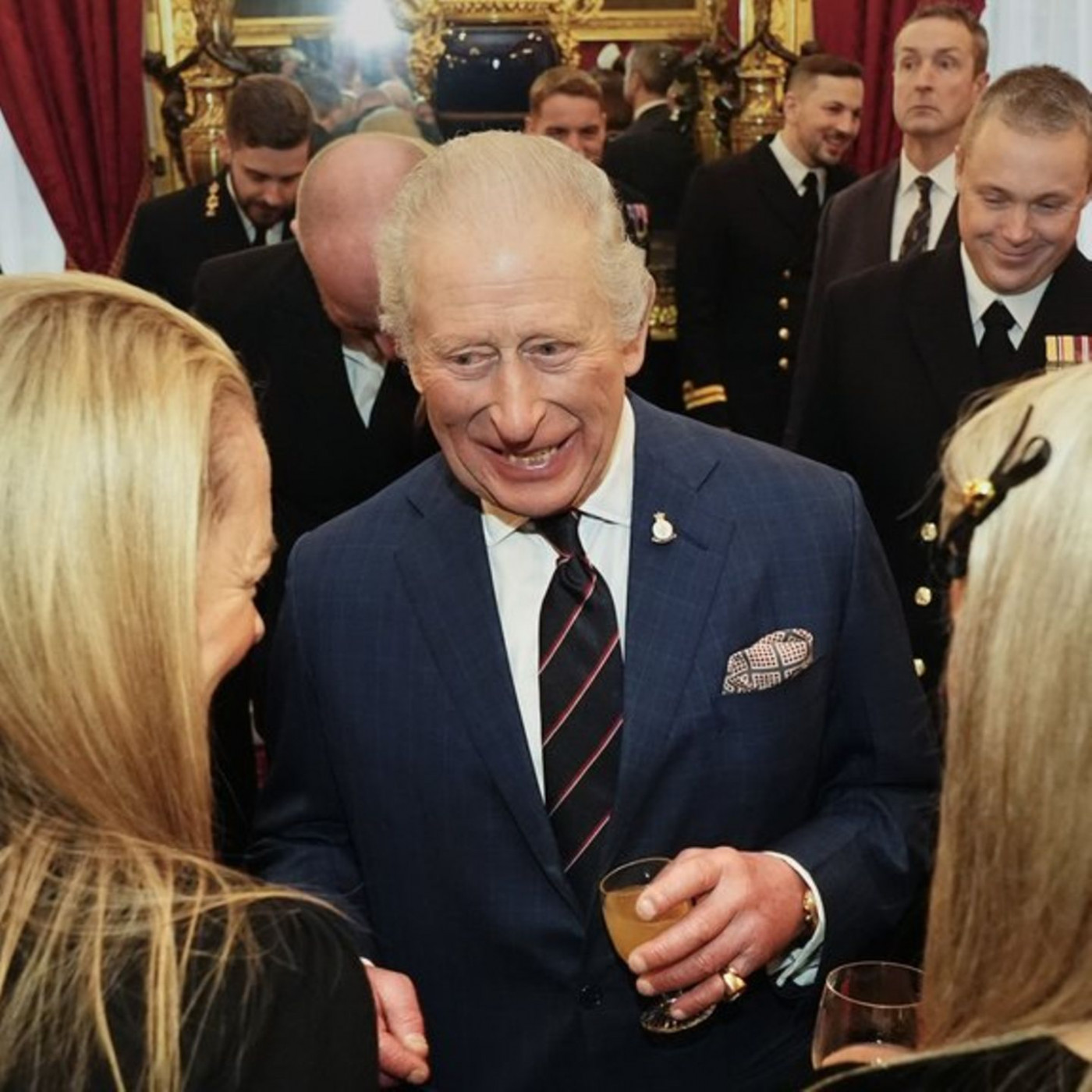 Erster Empfang seit der "guten Nachricht"