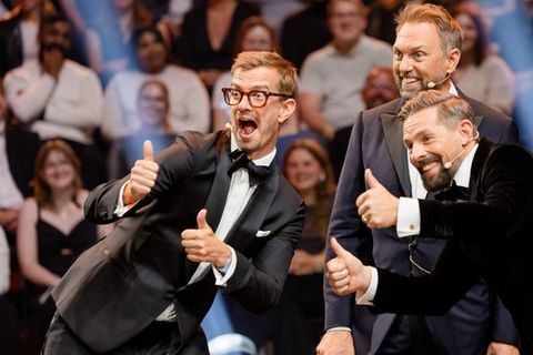 Joko und Klaas l&auml;uten das neue Jahr ein