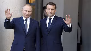 Putin zu Gespr&auml;chen mit Macron bereit