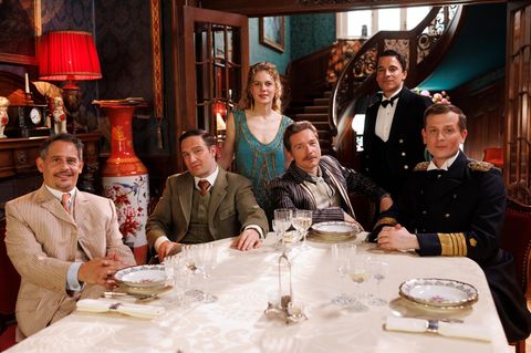 Wer die Herren an der Tafel von Miss Sophie waren