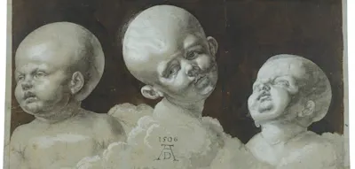 Jetzt wird Albrecht D&uuml;rer von aller Patina befreit