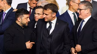 Westliche Verb&uuml;ndete sagen Ukraine internationale Truppe nach Waffenstillstand zu