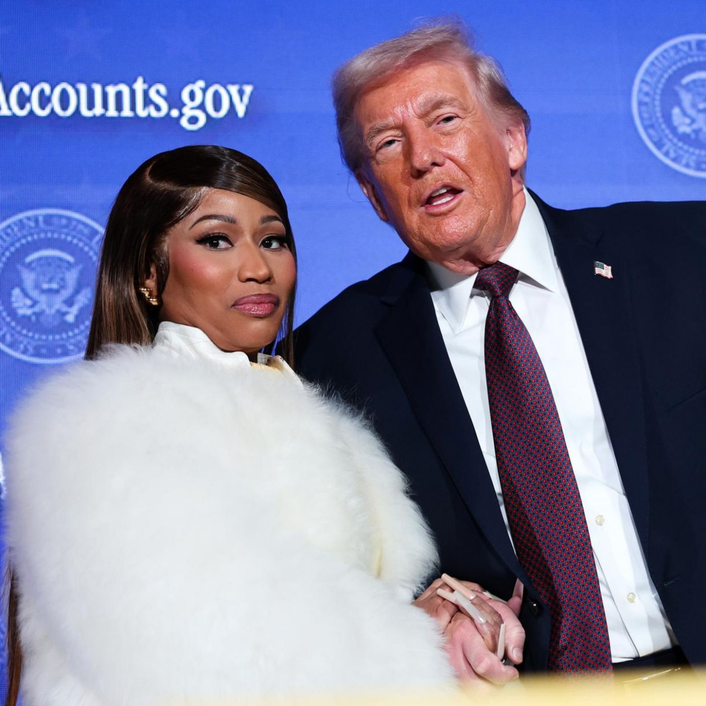 Wie die fr&uuml;here LGBTQ-Ikone Nicki Minaj zu Donald Trumps "gr&ouml;&szlig;tem Fan" wurde