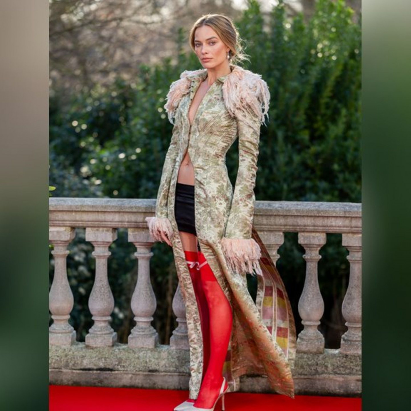 Margot Robbie mit gewagtem Auftritt in London