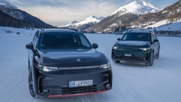 Leapmotor i C10 im Winter: Powerplay auf Eis und Schnee