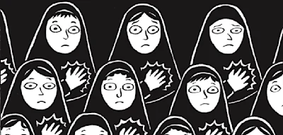 Der Comic, mit dem man versteht, warum Linke dem Ayatollah halfen