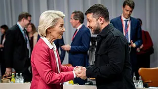 Europa unterst&uuml;tzt Ukraine fast allein, US-Hilfen um 99 Prozent eingebrochen