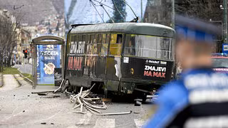 Nach t&ouml;dlichem Tatra-Bahn-Unfall: Proteste in Sarajewo