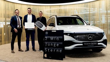 Mercedes-Gebrauchtwagen: "Junge Sterne" knacken Rekordmarke